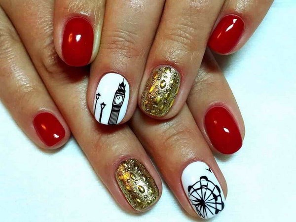 Manucure du Nouvel An 2026: photos, idées de manucure du Nouvel An