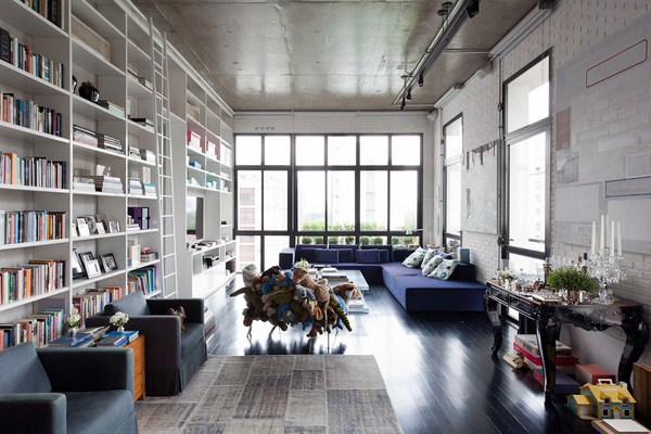 Intérieur moderne dans le style loft: style loft à l'intérieur de l'appartement, idées de photos