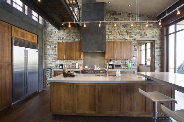 Intérieur moderne dans le style loft: style loft à l'intérieur de l'appartement, idées de photos