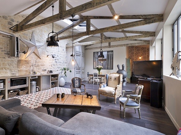 Intérieur moderne dans le style loft: style loft à l'intérieur de l'appartement, idées de photos
