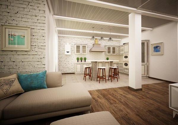 Intérieur moderne dans le style loft: style loft à l'intérieur de l'appartement, idées de photos