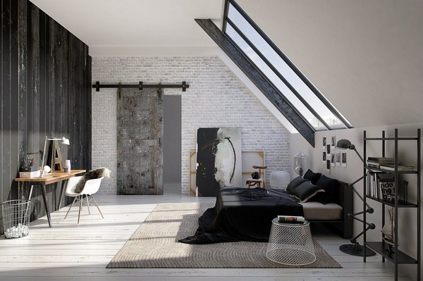 Intérieur moderne dans le style loft: style loft à l'intérieur de l'appartement, idées de photos