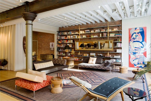 Intérieur moderne dans le style loft: style loft à l'intérieur de l'appartement, idées de photos