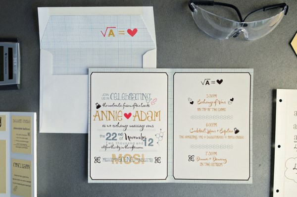Les invitations de mariage les plus originales: photos, idées d'invitations de mariage