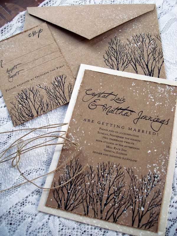 Les invitations de mariage les plus originales: photos, idées d'invitations de mariage
