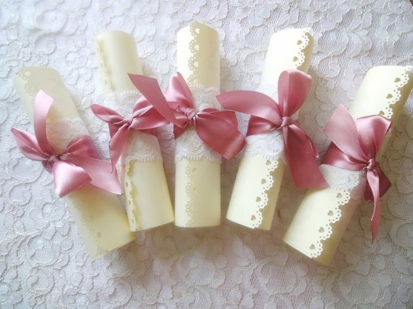 Les invitations de mariage les plus originales: photos, idées d'invitations de mariage