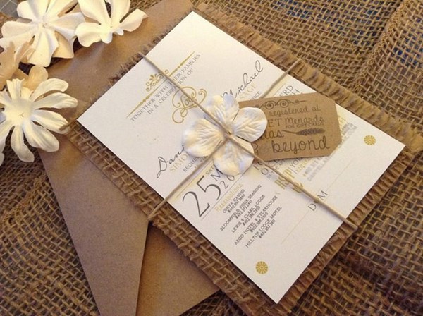 Les invitations de mariage les plus originales: photos, idées d'invitations de mariage