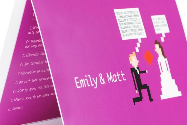 Les invitations de mariage les plus originales: photos, idées d'invitations de mariage