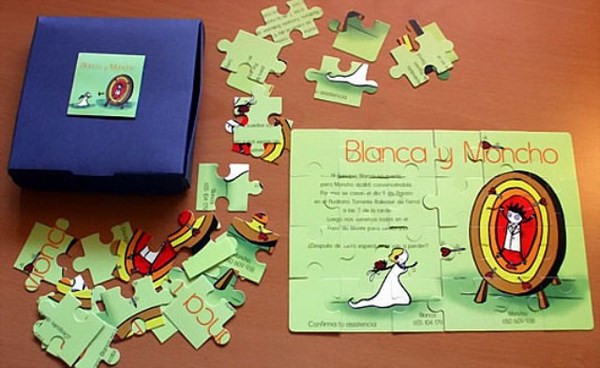 Les invitations de mariage les plus originales: photos, idées d'invitations de mariage