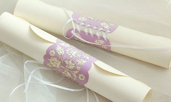 Les invitations de mariage les plus originales: photos, idées d'invitations de mariage