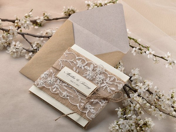 Les invitations de mariage les plus originales: photos, idées d'invitations de mariage