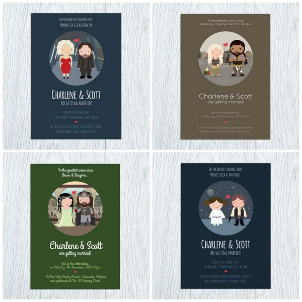 Les invitations de mariage les plus originales: photos, idées d'invitations de mariage