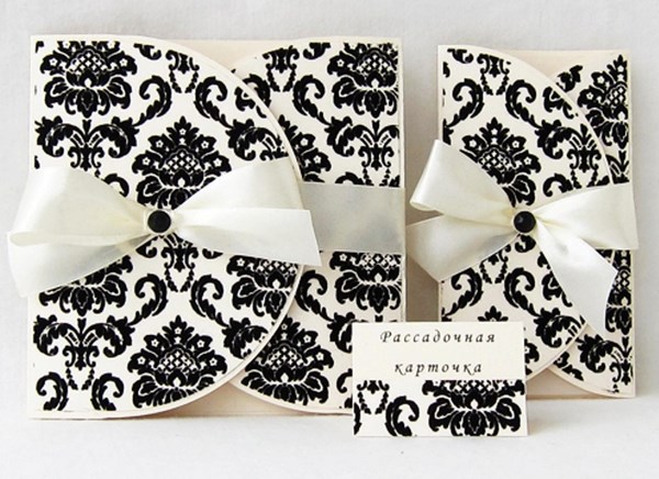 Les invitations de mariage les plus originales: photos, idées d'invitations de mariage