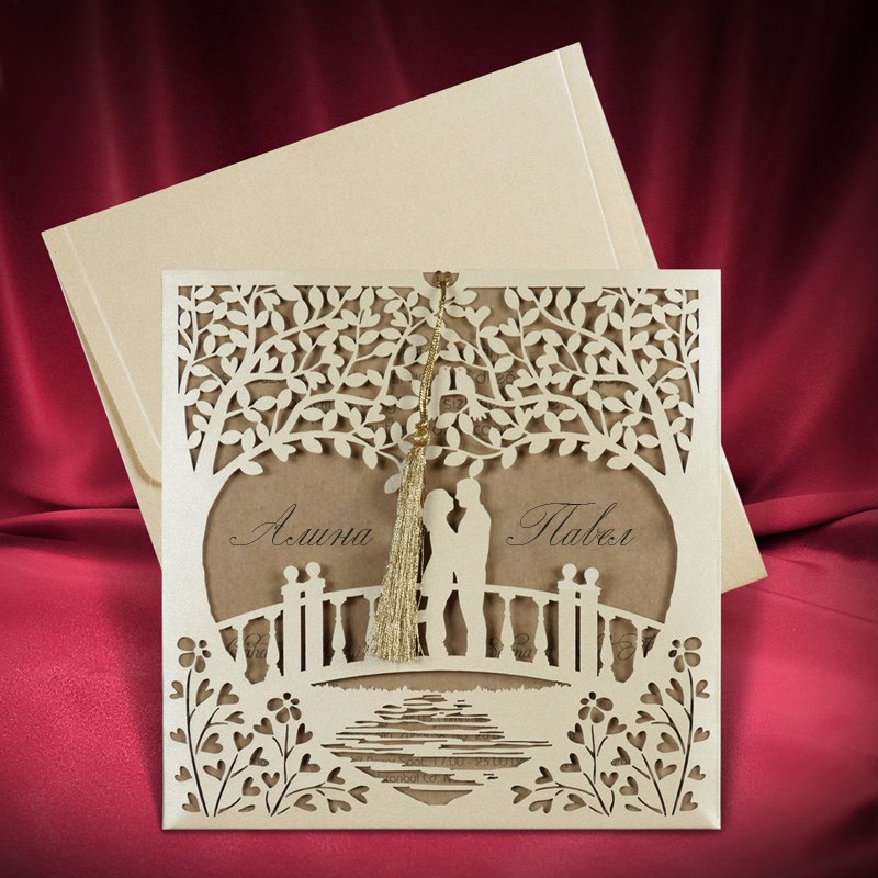 Les invitations de mariage les plus originales: photos, idées d'invitations de mariage