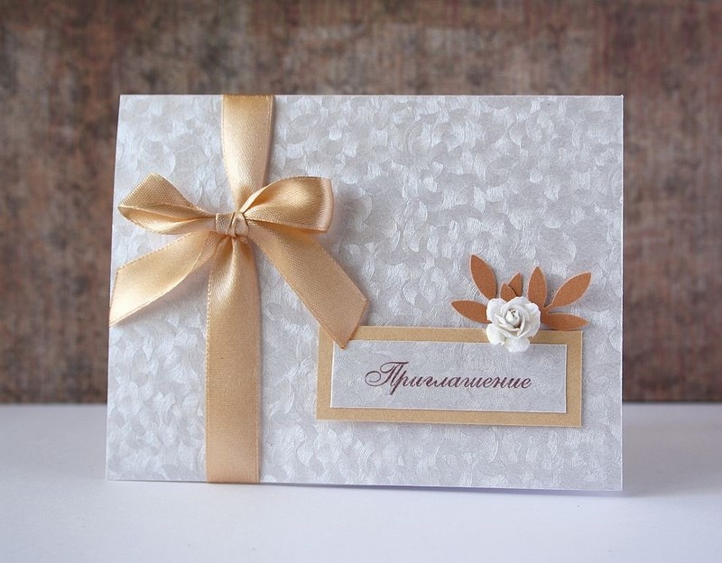 Les invitations de mariage les plus originales: photos, idées d'invitations de mariage