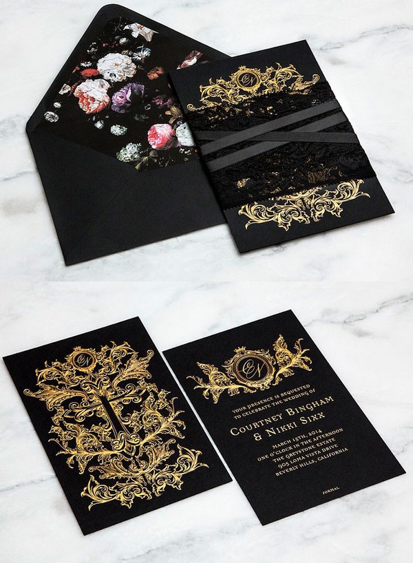 Les invitations de mariage les plus originales: photos, idées d'invitations de mariage