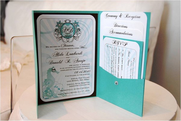 Les invitations de mariage les plus originales: photos, idées d'invitations de mariage
