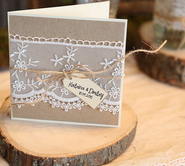Les invitations de mariage les plus originales: photos, idées d'invitations de mariage