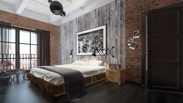 Intérieur moderne dans le style loft: style loft à l'intérieur de l'appartement, idées de photos