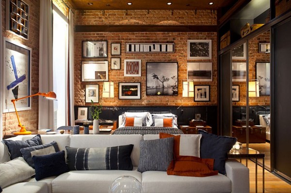 Intérieur moderne dans le style loft: style loft à l'intérieur de l'appartement, idées de photos