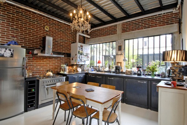 Intérieur moderne dans le style loft: style loft à l'intérieur de l'appartement, idées de photos