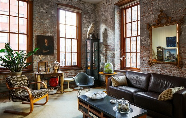 Intérieur moderne dans le style loft: style loft à l'intérieur de l'appartement, idées de photos