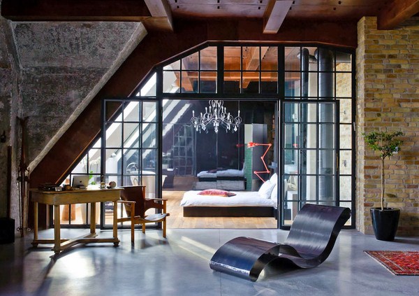 Intérieur moderne dans le style loft: style loft à l'intérieur de l'appartement, idées de photos