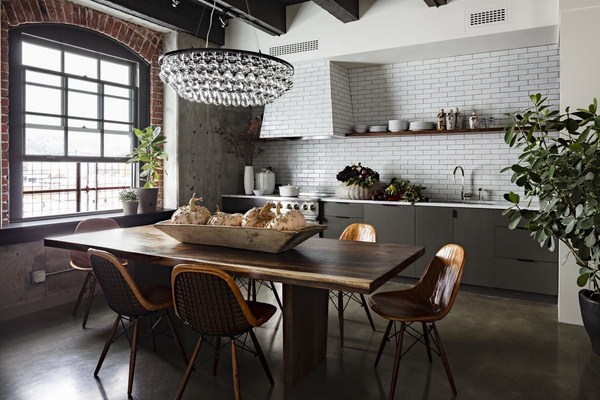 Intérieur moderne dans le style loft: style loft à l'intérieur de l'appartement, idées de photos