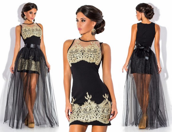 Robes courtes à la mode pour le bal 2025-2026: photo, actualités