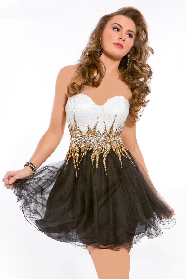 Robes courtes à la mode pour le bal 2025-2026: photo, actualités