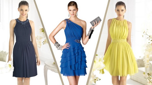 Robes courtes à la mode pour le bal 2025-2026: photo, actualités