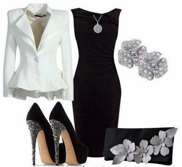 Petite robe noire 2025-2026: photos, images à la mode