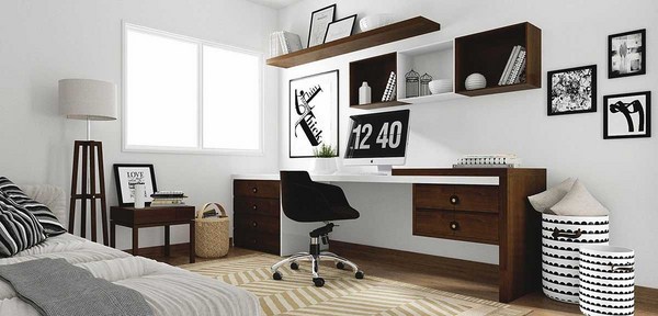 Comment organiser un espace de travail: photos, idées pour concevoir un lieu de travail