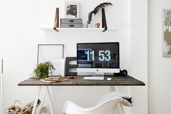 Comment organiser un espace de travail: photos, idées pour concevoir un lieu de travail