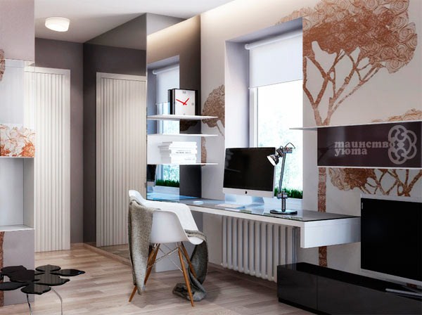 Comment organiser un espace de travail: photos, idées pour concevoir un lieu de travail