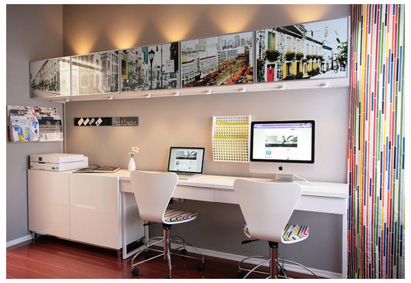 Comment organiser un espace de travail: photos, idées pour concevoir un lieu de travail