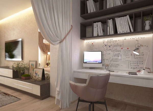 Comment organiser un espace de travail: photos, idées pour concevoir un lieu de travail