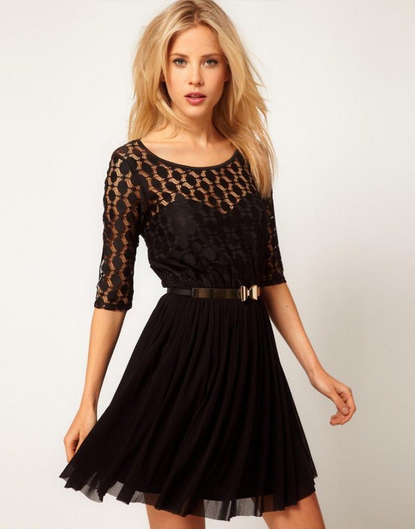 Petite robe noire 2025-2026: photos, images à la mode