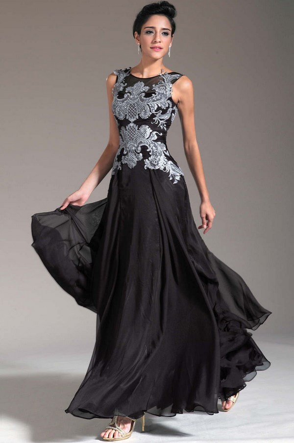 Belles robes au sol: photos, idées pour une robe longue au sol