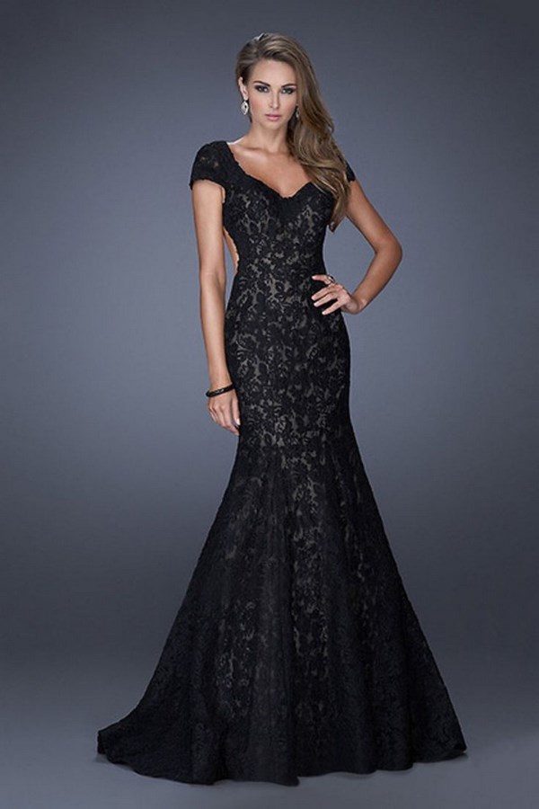 Belles robes au sol: photos, idées pour une robe longue au sol