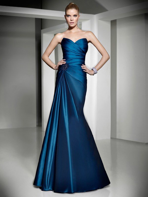 Belles robes au sol: photos, idées pour une robe longue au sol