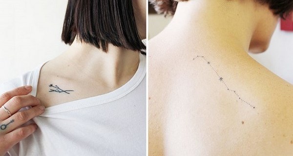 Petits tatouages originaux: photos, idées de petits tatouages pour les filles