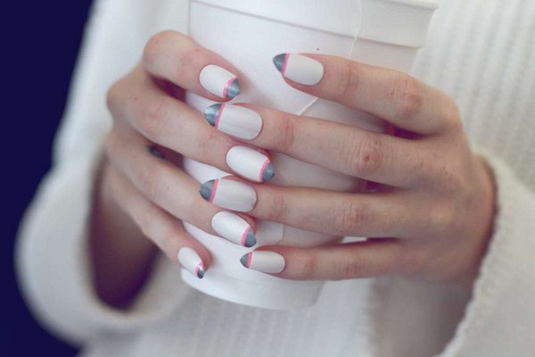 Manucure pour ongles pointus 2025-2026: photos, idées, nouveautés