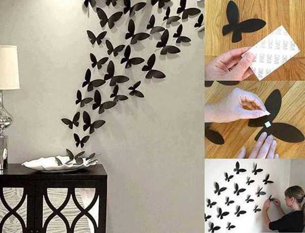 Comment décorer magnifiquement un mur dans une pièce: photos, idées