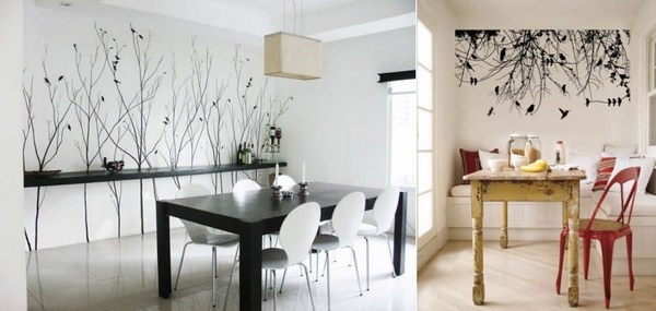 Comment décorer magnifiquement un mur dans une pièce: photos, idées