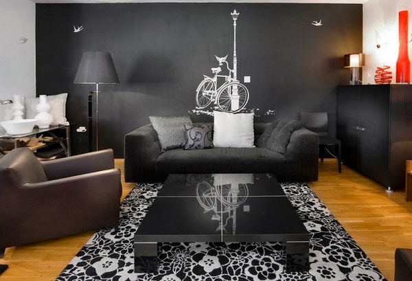 Comment décorer magnifiquement un mur dans une pièce: photos, idées