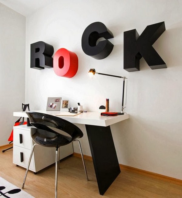 Comment décorer magnifiquement un mur dans une pièce: photos, idées