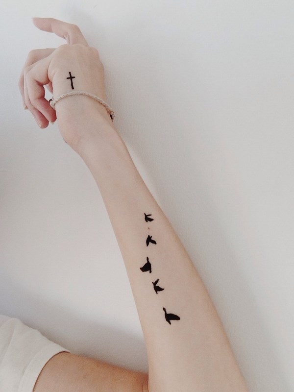Petits tatouages originaux: photos, idées de petits tatouages pour les filles