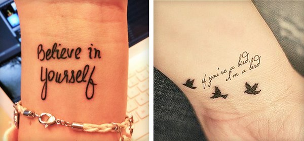 Petits tatouages originaux: photos, idées de petits tatouages pour les filles