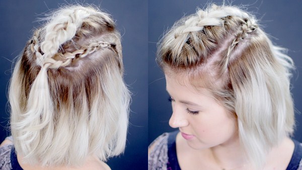 Belles nattes sur cheveux mi-longs 2025-2026: idées photos